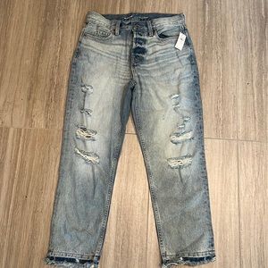 Old Navy Slouchy Straight Jeans Sz2